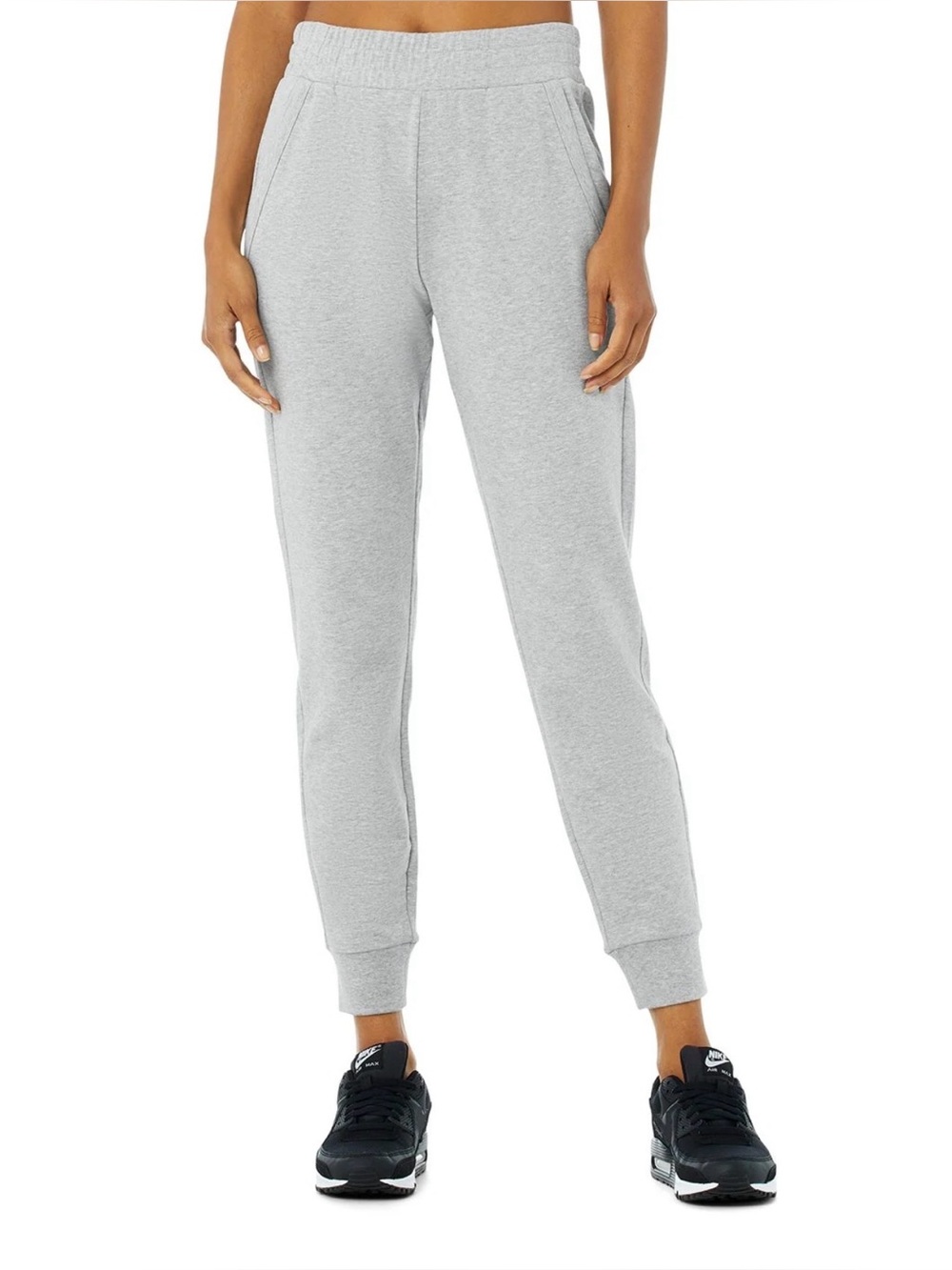 ALO Yoga Unwind Sweatpants Heather Grey size Small